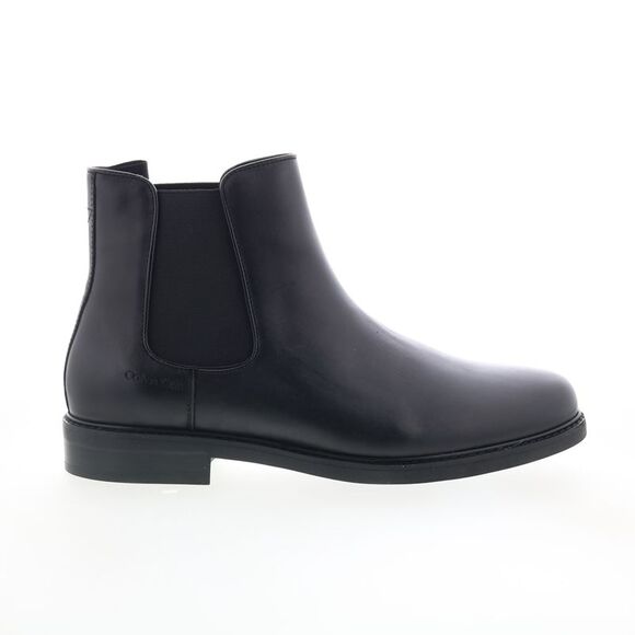 Calvin Klein Mens Fenwick Black Boots (NWT) - Picture 1 of 4